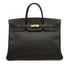 HERMES BIRKIN 40 CHOCOLAT EPSOM HAND BAG 2004 SQUARE H GOLD HARDWARE 90351637