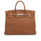 HERMES BIRKIN 40 GOLD TOGO HAND BAG 2023 B PALLADIUM HARDWARE 90313350