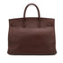 HERMES BIRKIN 40 HABANA COURCHEVEL HAND BAG 1999 SQUARE C PALLADIUM HARDWARE 90317281