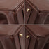 HERMES BIRKIN 40 MARRON FONCE TOGO HAND BAG 1999 SQUARE C GOLD HARDWARE 90338384