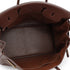 HERMES BIRKIN 40 MARRON FONCE TOGO HAND BAG 1999 SQUARE C GOLD HARDWARE 90338384