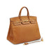 HERMES BIRKIN 40 NATUREL VEAU CHAMONIX HAND BAG 1989 CIRCLE S GOLD HARDWARE 90341116