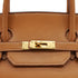 HERMES BIRKIN 40 NATUREL VEAU CHAMONIX HAND BAG 1989 CIRCLE S GOLD HARDWARE 90341116