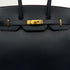 HERMES BIRKIN CONTOUR 35 BULUE INDIGO ROUGE H EPSOM HAND BAG 2016 X STAMP GOLD HARDWARE 90316989