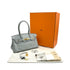 HERMES BIRKIN SHOULDER LIGHT 29 BLUE GLACIER EVERCOLOR HAND BAG 2025 K STAMP GOLD HARDWARE 90312703