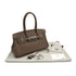 HERMES BIRKIN SHOULDER LIGHT 29 ETOUPE EVERCOLOR HAND BAG 2025 K STAMP PALLADIUM HARDWARE 90314772