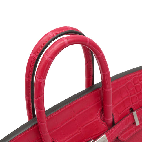 HERMES BIRKIN TOUCH 25 FRAM BOISE TOGO ALLIGATOR HAND BAG 2021 Z STAMP PALLADIUM HARDWARE 90343841