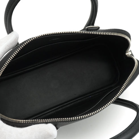 HERMES BOLIDE 1923 25 EN DESORDRE BLACK VEAU EPSOM VEAU SWIFT VACHE HUNTER HAND SHOULDER BAG 2023 B STAMP PALLADIUM HARDWARE 90335785