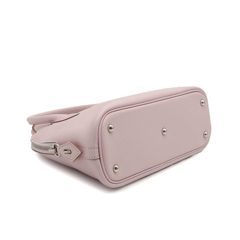 HERMES BOLIDE 1923 25 EN DESORDRE MAUVE PALE NEW WHITE VEAU EPSOM VEAU SWIFT SHOULDER BAG 2023 B STAMP PALLADIUM HARDWARE 90343870