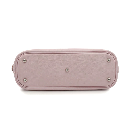HERMES BOLIDE 1923 25 EN DESORDRE MAUVE PALE NEW WHITE VEAU EPSOM VEAU SWIFT SHOULDER BAG 2023 B STAMP PALLADIUM HARDWARE 90343870