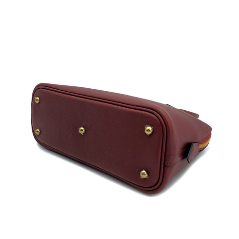 HERMES BOLIDE 1923 25 HAND SHOULDER BAG 2024 W ROUGE H EVERCOLOR GOLD HARDWARE 90312617