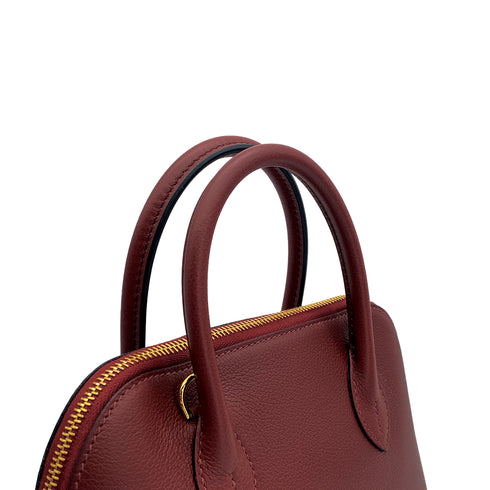 HERMES BOLIDE 1923 25 HAND SHOULDER BAG 2024 W ROUGE H EVERCOLOR GOLD HARDWARE 90312617