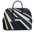 HERMES BOLIDE 1923 RACING 45 BLACK WHITE NAVY SWIFT EVERCOLOR EVERGRAIN HAND BAG 2022 U STAMP PALLADIUM HARDWARE 90336795