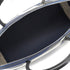 HERMES BOLIDE 1923 RACING 45 BLACK WHITE NAVY SWIFT EVERCOLOR EVERGRAIN HAND BAG 2022 U STAMP PALLADIUM HARDWARE 90336795