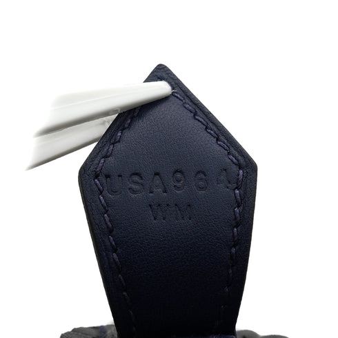 HERMES BOLIDE 1923 RACING 45 BLACK WHITE NAVY SWIFT EVERCOLOR EVERGRAIN HAND BAG 2022 U STAMP PALLADIUM HARDWARE 90336795
