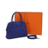 HERMES BOLIDE 27 BLUE ELECTRIQUE VEAU EPSOM HAND SHOULDER BAG 2014 SQUARE R PALLADIUM HARDWARE 90348524