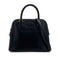 HERMES BOLIDE 31 BLACK BOXCALF HAND SHOULDER BAG 2002 SQUARE F GOLD HARDWARE 90320998