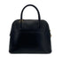 HERMES BOLIDE 31 BLACK BOXCALF HAND SHOULDER BAG 2002 SQUARE F GOLD HARDWARE 90320998