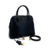 HERMES BOLIDE 31 BLACK BOXCALF HAND SHOULDER BAG 2002 SQUARE F GOLD HARDWARE 90320998