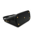 HERMES BOLIDE 31 BLACK BOXCALF HAND SHOULDER BAG 2002 SQUARE F GOLD HARDWARE 90334264