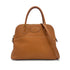 HERMES BOLIDE 31 GOLD TOGO HAND SHOULDER BAG 2006 SQUARE J GOLD HARDWARE 90319981