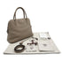 HERMES BOLIDE 31 GRIS TOURTERELLE TAURILLON CLEMENCE HAND SHOULDER BAG 2015 T STAMP PALLADIUM HARDWARE 90317782