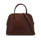 HERMES BOLIDE 31 MARRON FONCE COUCHEVEL HAND SHOULDER BAG 1995 CIRCLE Y GOLD HARDWARE 90344572