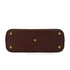 HERMES BOLIDE 31 MARRON FONCE COUCHEVEL HAND SHOULDER BAG 1995 CIRCLE Y GOLD HARDWARE 90344572