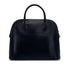 HERMES BOLIDE 35 BLUE INDIGO BOXCALF HAND SHOULDER BAG 1999 SQUARE C GOLD HARDWARE 90322167