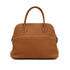 HERMES BOLIDE 35 GOLD TAURILLON CLEMENCE HAND SHOULDER BAG 2013 SQUARE Q PALLADIUM HARDWARE 90334128