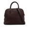 HERMES BOLIDE 35 HAVANE FJORD HAND SHOULDER BAG 1995 CIRCLE Y GOLD HARDWARE 90317921