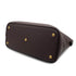 HERMES BOLIDE 35 HAVANE FJORD HAND SHOULDER BAG 1995 CIRCLE Y GOLD HARDWARE 90317921