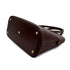 HERMES BOLIDE 35 MARRON FONCE BOXCALF HAND BAG 2001 SQUARE E GOLD HARDWARE 90311972