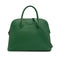 HERMES BOLIDE 35 VERT COUCHEVEL HAND SHOULDER BAG 1996 CIRCLE Z GOLD HARDWARE 90315627