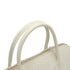 HERMES BOLIDE 35 WHITE BUFFLE SKIPPER HAND SHOULDER BAG 2001 SQUARE E PALLADIUM HARDWARE 90327060