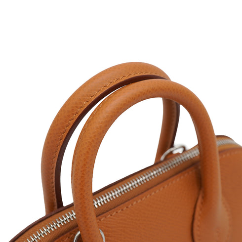 HERMES BOLIDE ON WHEELS MINI 20 GOLD VEAU EPSOM HAND SHOULDER BAG 2024 W STAMP PALLADIUM HARDWARE 90332911