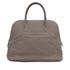 HERMES BOLIDE RELAX 40 GRIS SOURIS VEAU SIKKIM HAND BAG 2012 SQUARE P PALLADIUM HARDWARE 90312928