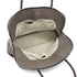 HERMES BOLIDE RELAX 40 GRIS SOURIS VEAU SIKKIM HAND BAG 2012 SQUARE P PALLADIUM HARDWARE 90312928