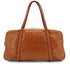 HERMES BOSTON BAG COGNAC OSTRICH HAND SHOULDER BAG 1986 CIRCLE P GOLD HARDWRE 90343964