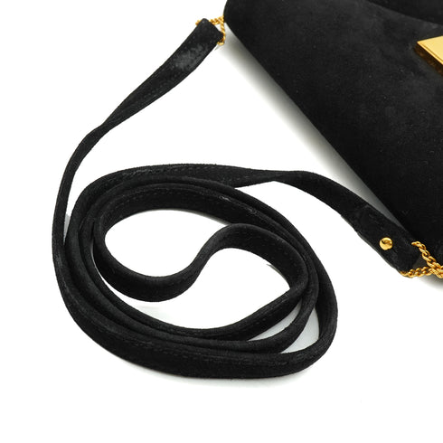 HERMES BOX CLAIRE DE LUNE BLACK DOBLIS 1994 CIRCLE X GOLD HARDWARE 90348489