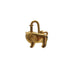 HERMES CADENA CHARM AFRICA 1997 LION GOLD ACCESSORY 90339111