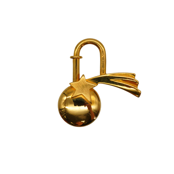 HERMES CADENA CHARM DANS LES ETOILES 1999 GOLD ACCESSORY 90331381