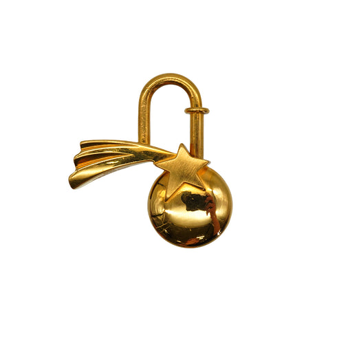 HERMES CADENA CHARM DANS LES ETOILES 1999 GOLD ACCESSORY 90331381