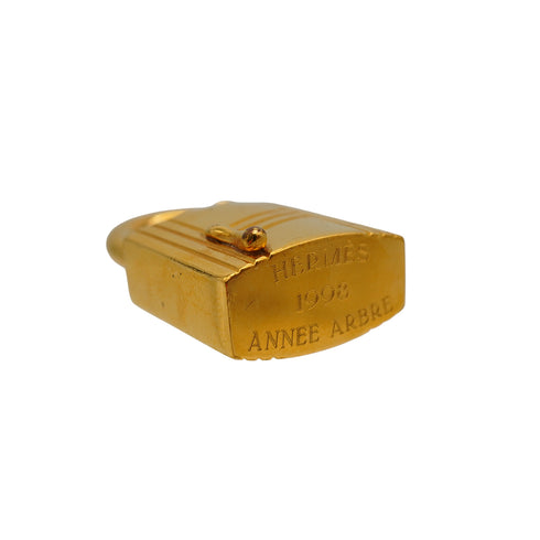 HERMES CHARM CADENA 1998 ANNE ARBRE GOLD ACCESSORY 90331382