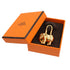 HERMES CADENA CHARM EXOTISME ELEPHANT 1988 GOLD ACCESSORY 90326211