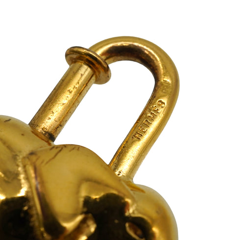 HERMES CADENA CHARM EXOTISME ELEPHANT 1988 GOLD ACCESSORY 90346686