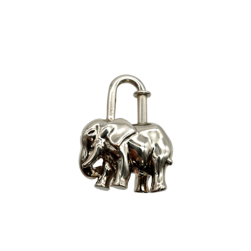 HERMES CADENA CHARM EXOTISME ELEPHANT 1988 SILVER ACCESSORY 90346880