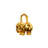 HERMES CADENA CHARM EXOTISME ELEPHANT 1988 GOLD ACCESSORY 90341273