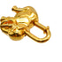 HERMES CADENA CHARM EXOTISME ELEPHANT 1988 GOLD ACCESSORY 90341273