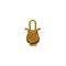 HERMES CADENA CHARM LA MUSIQUE 1996 GOLD ACCESSORY 90334875